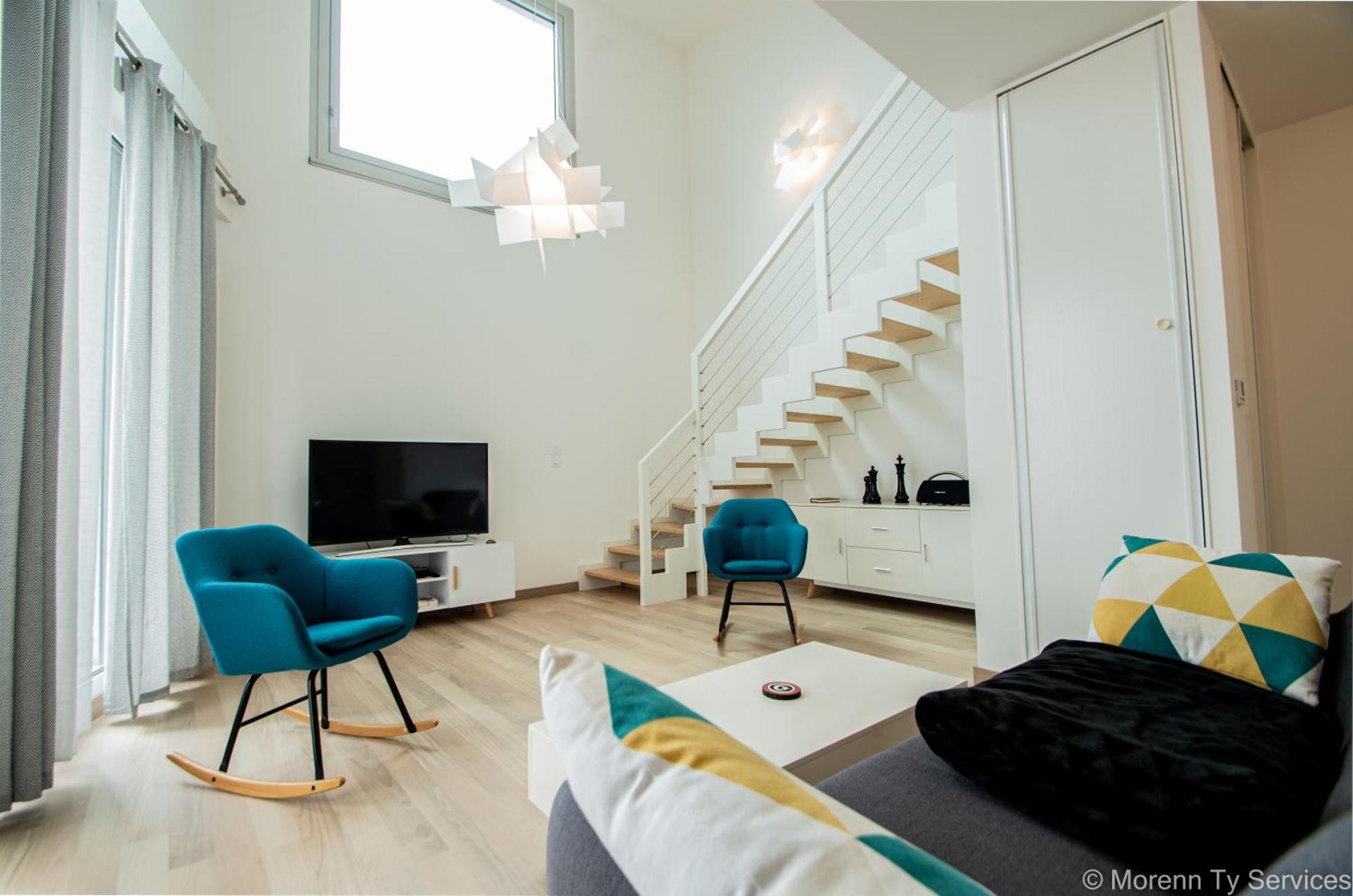 Triplex Terrasse Proche Metro - Ty Ar Mabilay Apartment Rennes Exterior photo