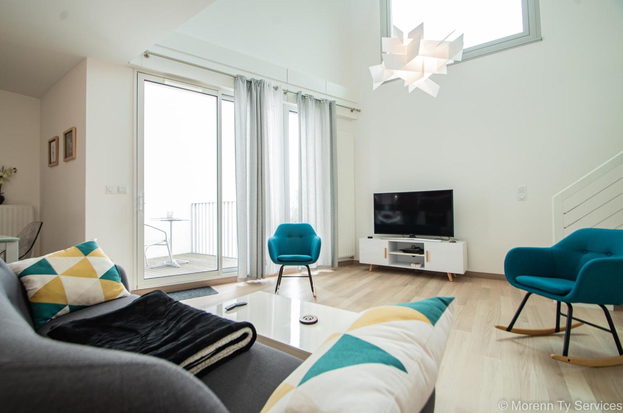 Triplex Terrasse Proche Metro - Ty Ar Mabilay Apartment Rennes Exterior photo